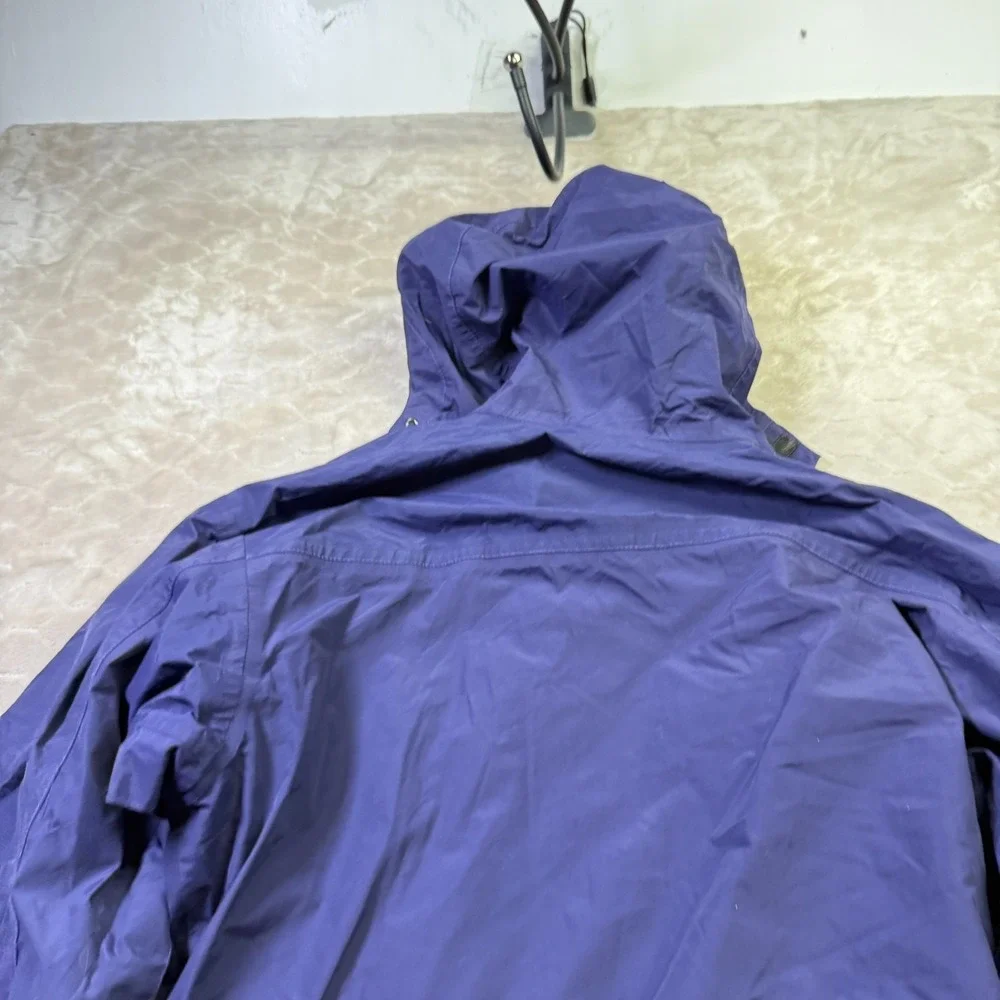 VTG 90s North Face Gore-Tex Cargo Winter Jacket Purple Made in USA Med Rare